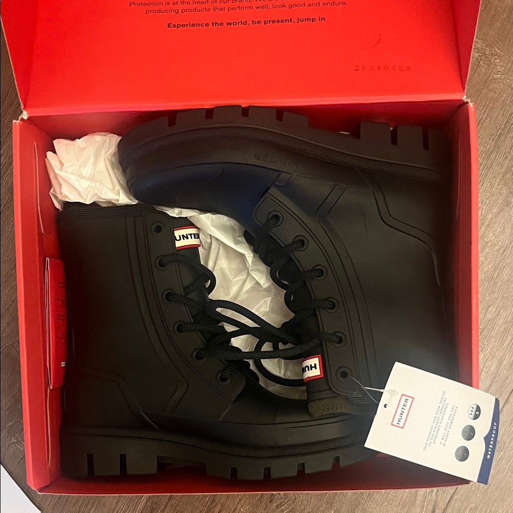 Hunter Diana boots size 7